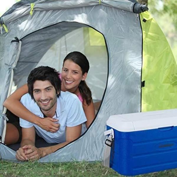 Bärbar kylare - RELAXDAYS - 20 L - Fräsch - Blå Blå