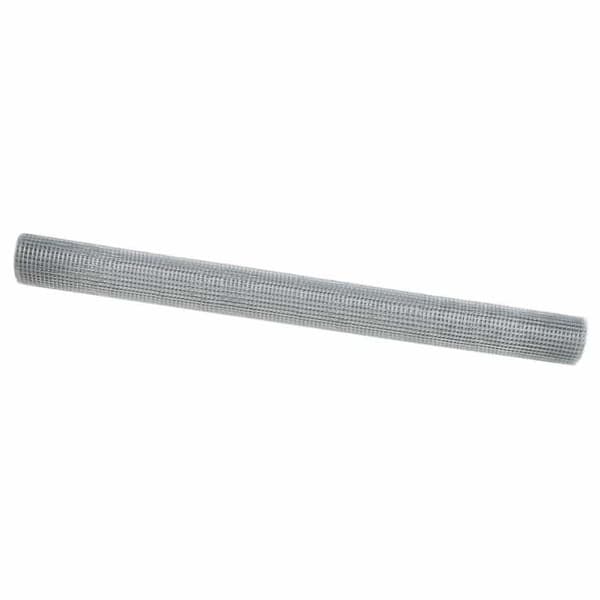 vidaXL Stängsel i svetsat tråd Silver 42004941