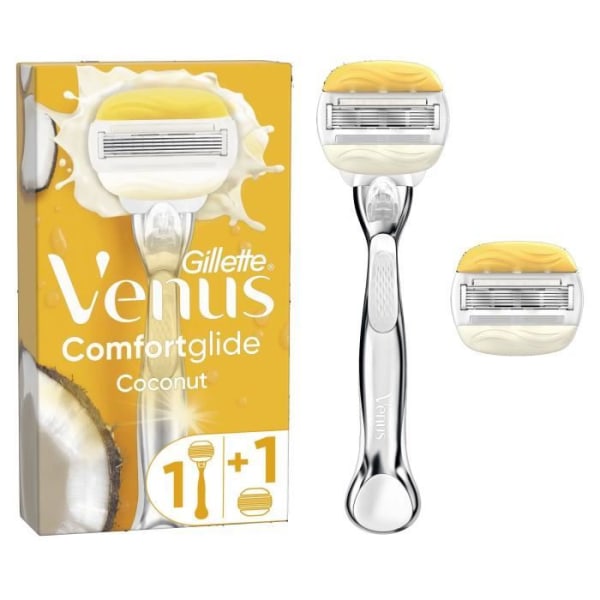 Gillette Venus - 1 rakhyvel + 2 ComfortGlide blad Coconut