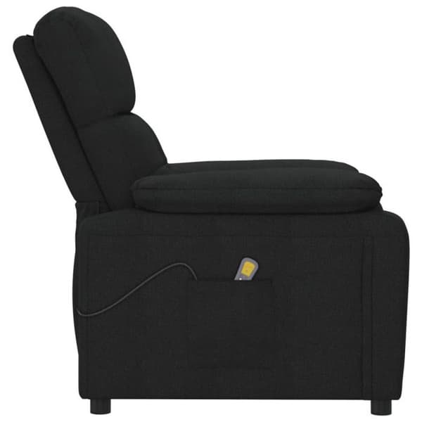 Massagestol Svart Tyg