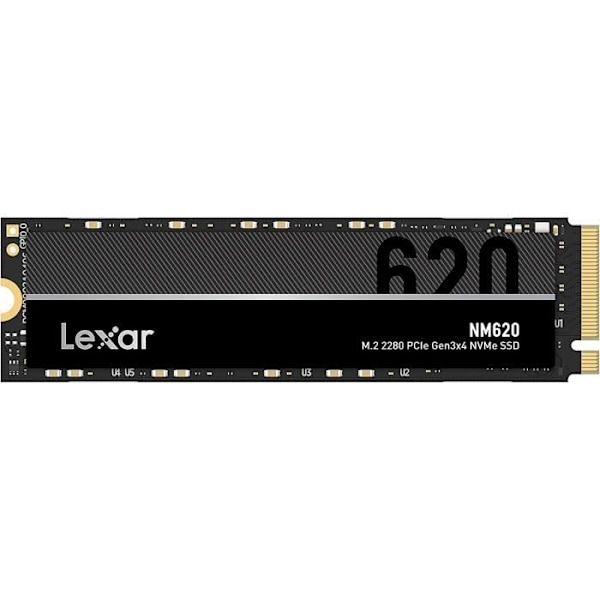SSD - LEXAR - NM620 - 512Go - M.2 2280 - PCIe Gen3x4 NVMe 1.4