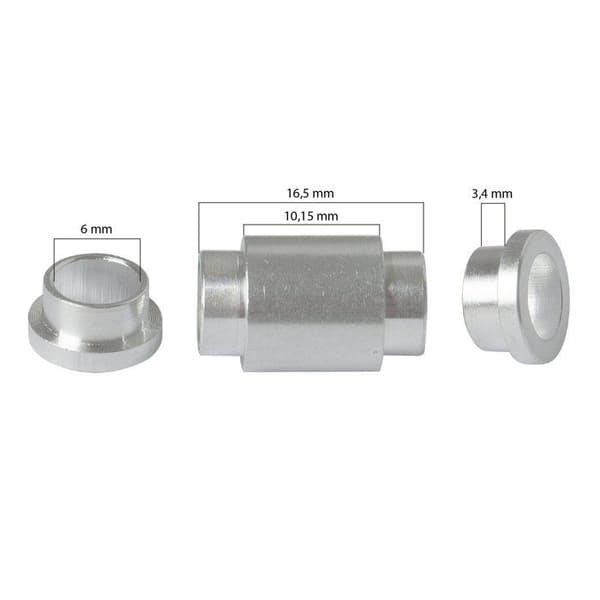 Tempish Set Spacers för rullskridskor mångfärgad