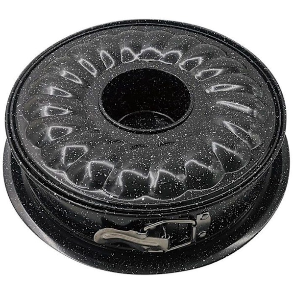 Bakform - KING HOFF - KH1778 - 24 cm - Metall - Diskmaskinsskompatibel Svart