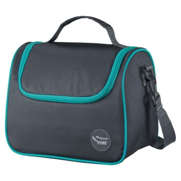 Lunchbag och snacks - Isolerad - Blå/Grå - Med axelrem - Picknick - Maped Blågrå