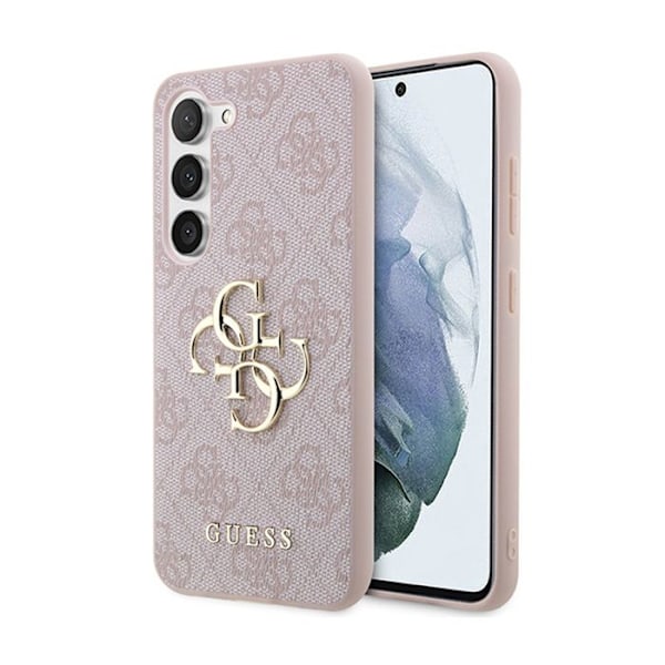 Guess 4G Big Metal Logo - Samsung Galaxy A35 5G Fodral (rosa)