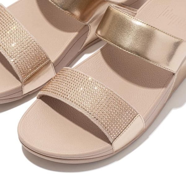 Damsandaler - FITFLOP - Lulu Hotfix - Roséguld - bekväma och glänsande Rose guld 41