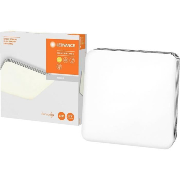 LED taklampa med rörelsesensor LEDVANCE Orbis 4058075472839 inbyggd LED Effekt: 60 W varmvit