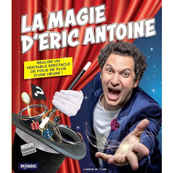 Megagic D'ERIC Magic Box Eric Antoine, EAC, Röd Flerfärgad