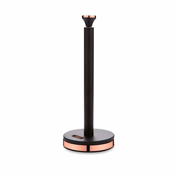 Tower - T826133BLK - Cavaletto Pappershållare med mjukt foder Svart/Roséguld