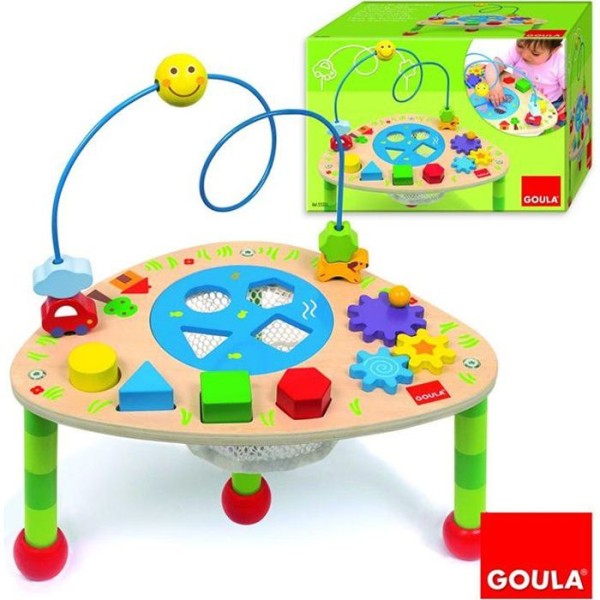 Goula lek- och aktivitetsbord - Modell 55231 - Flerfärgat - Blandat - Från 1 år