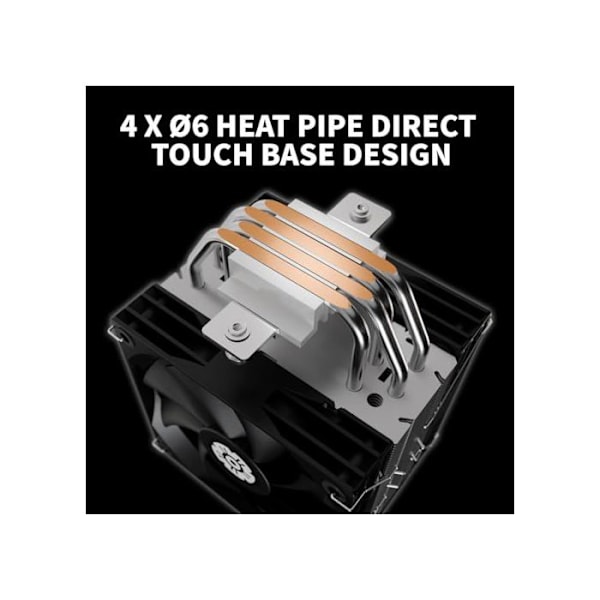 Processors kylare - ENERMAX - ETS-T41 - 2 PWM-fläktar 120 mm - Omvänd design - 200 W TDP