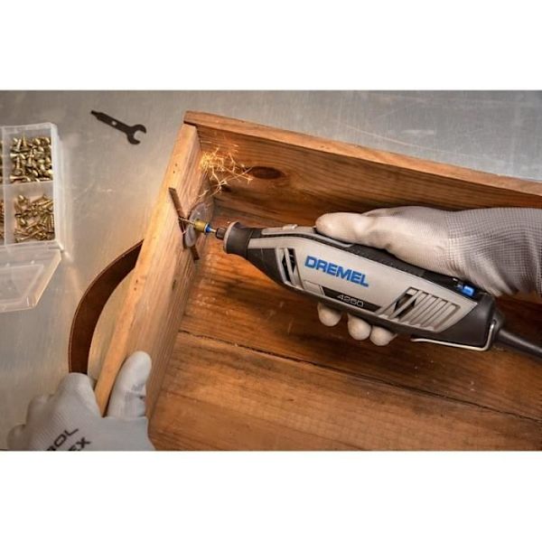 DREMEL 4250-3/45 multifunktionsverktyg - 45 tillbehör + 3 anpassningar Svart