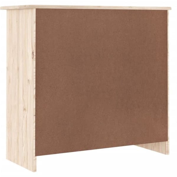 vidaXL ALTA sideboard 77x35x73 cm massiv furu 353941 brun