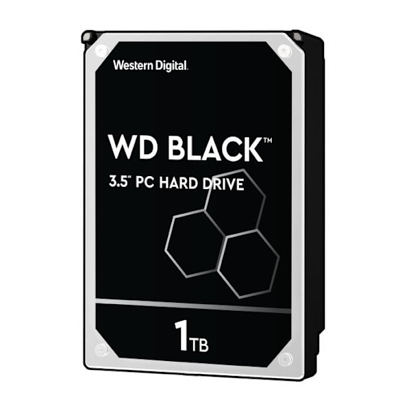 WD Black ™ - Intern prestanda-hårddisk - 1 TB - 7 200 rpm - 3,5 "(WD1003FZEX)