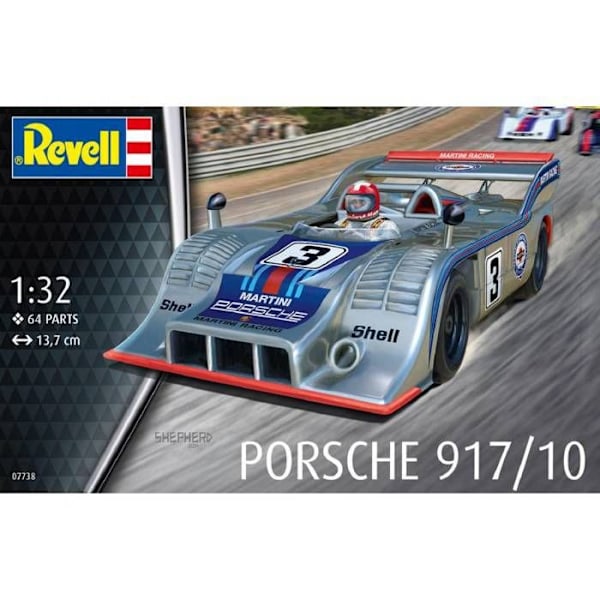 REVELL - Modellbil Porsche 917/10 |revell|07738| 1:32 Modell Char Promo - Ref : 15645