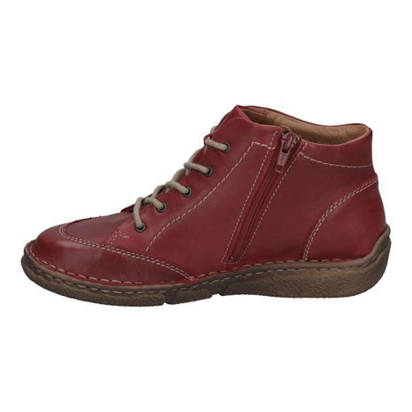 Bottines - JOSEF SEIBEL - Neele 01 - Läder - Dragkedja - Medelhöjd Lila 39