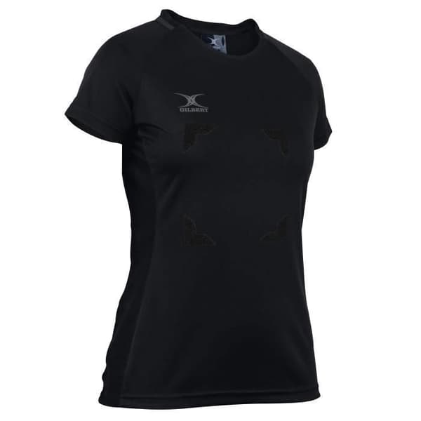 T-shirt dam Gilbert Eclipse Hook and Loop Svart M