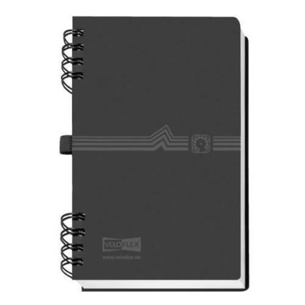 Veloflex 5106180 Svart A6 Spiral Notebook