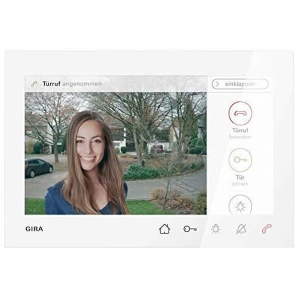 Intercom Video - GIRA - Ap 7 120903 - 7 tum - Nattvision - 2 ledningar