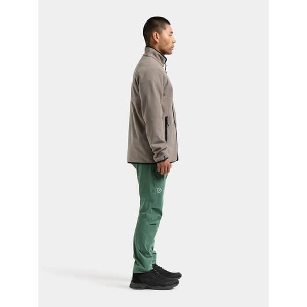 Didriksons Hans zip-up fleece askbrun M