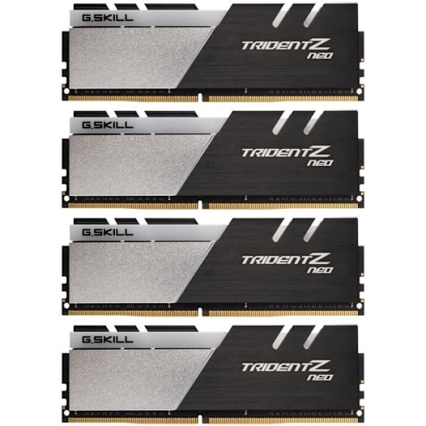 Trident Z Neo PC-minnessats - G.SKILL - 64 GB - PC4-28800 / DDR4 3600 Mhz F4-3600C18Q-64GTZN DDR4