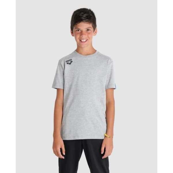 T-shirt barn Arena Team Panel grå 8-9 år gammal