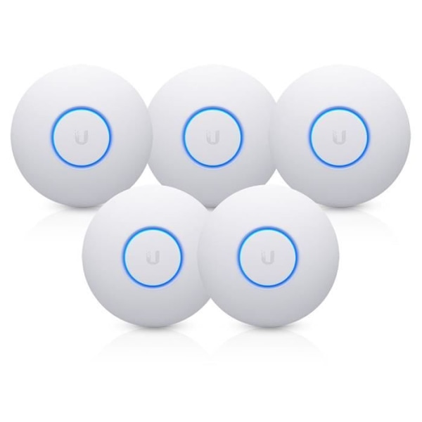 Ubiquiti Quintuple UniFi UAP-NANOHD radiobasstation åtkomstpunkt - vit - TU Vit