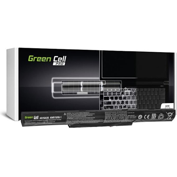 Green Cell PRO-batteri AS16A5K AS16A7K AS16A8K för Acer Aspire E5-575 E5-575G E15 E5-575 E15 E5-575G E5-774G F5-573G