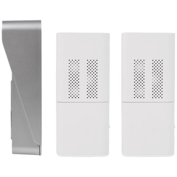 Byron DIC-21525 Classic Radio Intercom Komplett Set Vit