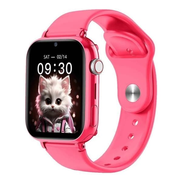 Smartklocka Barn - MAXCOM - FW59 KIDDO - 4G - GPS - IP65 - Rosa Ros
