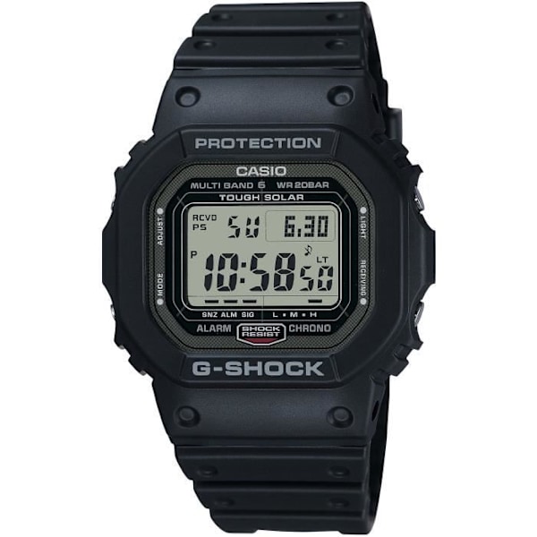 Klocka - CASIO - G-Shock The Origin - Stötsäker - Solfungsion - Vattentålig 20 Atm Grå