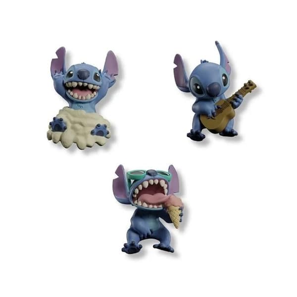 Magnet Erik Disney Stitch (x3) blå