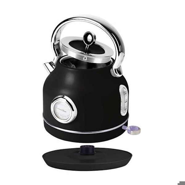 Elkoka - Berlingerhaus - BH-9640 - 1,7 L - Rostfritt stål - Matt svart Matte svart