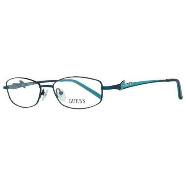 Glasögonbåge - Guess - GU2284-GRN-51 - Metall - Blå - Linser utan gradering Blå