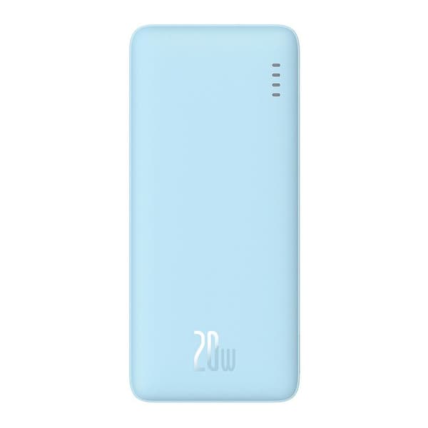 Extern USB-batteri - BASEUS - Airpow - 10000mAh - Typ-C - Micro-USB - 20W Galaxy Blue
