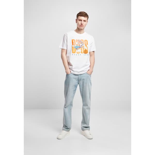 Mister Tee space jam spelar t-shirt Vit S