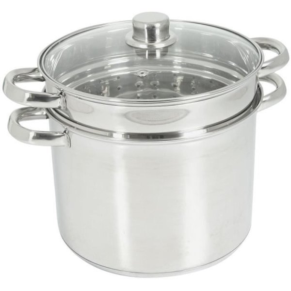 CREALYS 504626 pastakokare i rostfritt stål 8l induktion