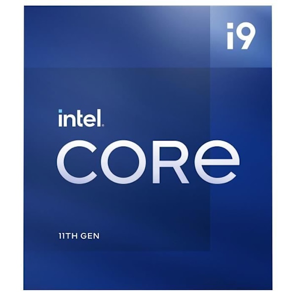 INTEL - Intel Core i9-11900-processor - 8 kärnor / 5,2 GHz - Sockel 1200 - 65W