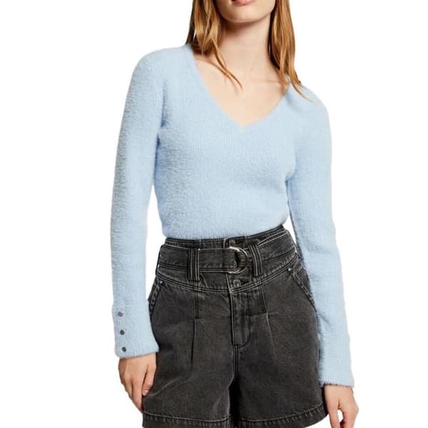 Pull Bleu Clair Kvinna Morgan Moove Blå jag