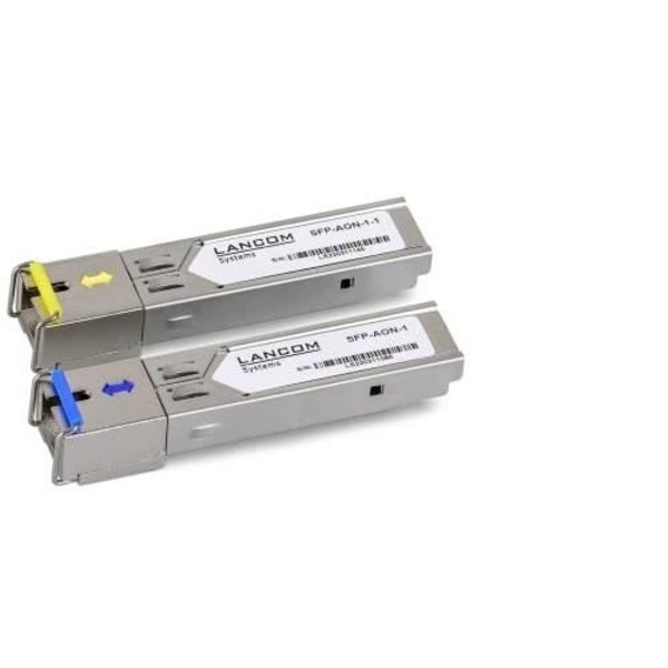LANCOM SFP-BIDI1550-SC1-modul - SC/UPC-kontakt - Upp till 1 Gbps länkhastighet - Single Mode Fiber