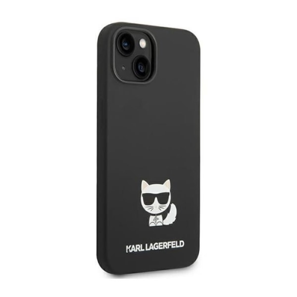 Karl Lagerfeld Choupette Body - Fodral för iPhone 14 Plus (svart) - 3666339076566