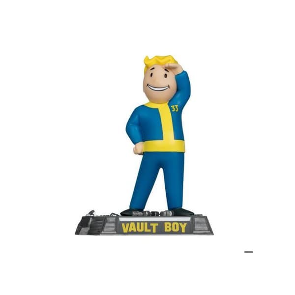 Rörlig figur - MCFARLANE - Vault Boy (Version 3) - 12,7 cm - Bas och mini-poster ingår - Hemlig bonusartikel