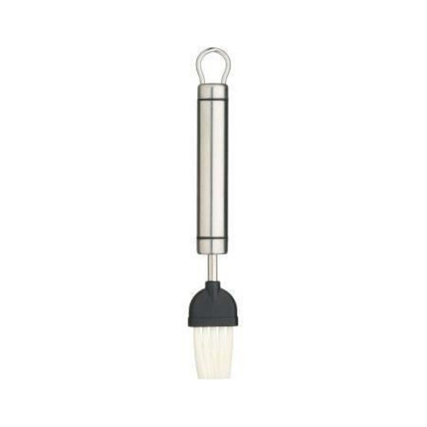 Kitchen Craft Professionell konditoriborste i rostfritt stål med kort ovalt handtag