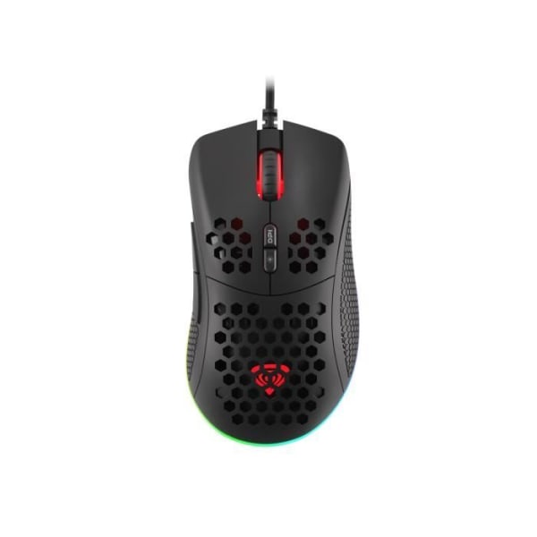 NATEC GENESIS KRYPTON 555 8000DPI RGB OPTISK USB TYPE-A MUS (NMG-1