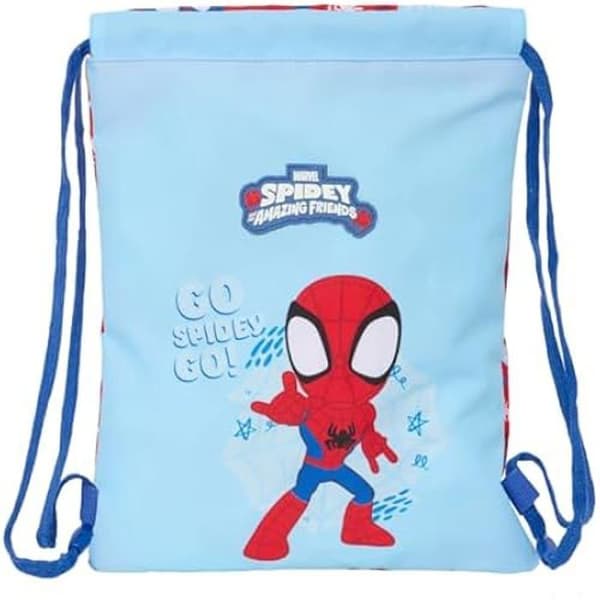 Ryggsäck - SAFTA - Spiderman - Junior - Bekväm - Dragkedja