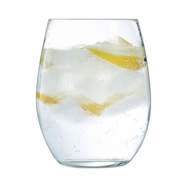 Vattenglas - Chef&Sommelier - 35cl - Elegant kristallint - Set om 6 - Tål diskmaskin Transparent