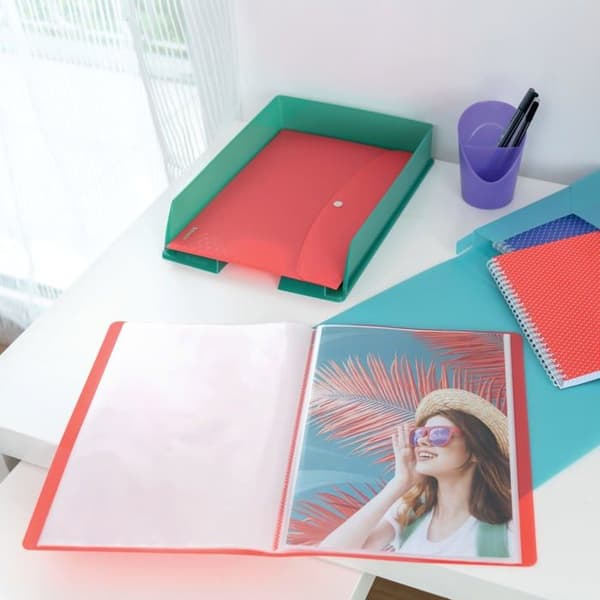 Fotobok - ESSELTE - 628444 - Lila - 60 sidor - Blandat