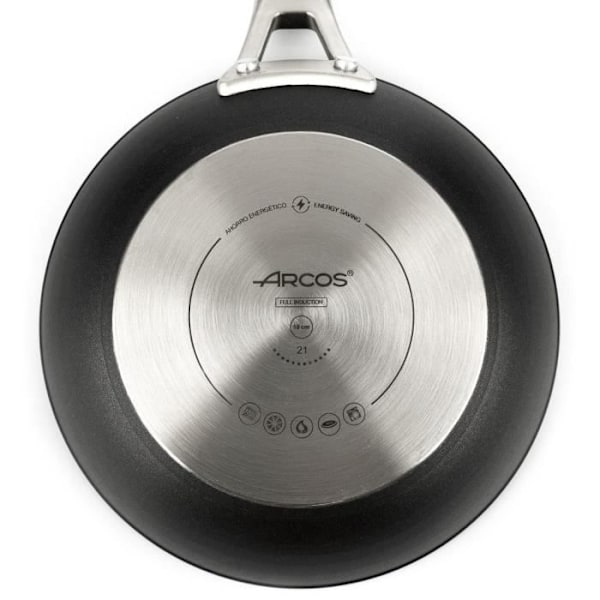 ARCOS Samoa - Smidd non-stick panna i aluminium (18 mm)