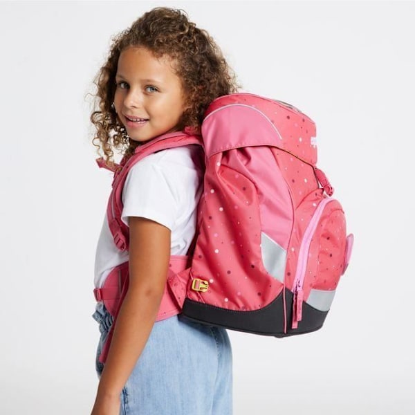 Ryggsäck - ERGOBAG - Horse Dreambear - Ergonomisk - Rosa - Grundskola Rosa