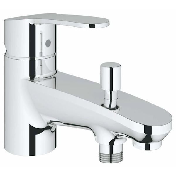 Blandare bad-dusch GROHE EUROSTYLE Cosmopolitan - En-hål, Kromad, Keramisk patron 46 mm